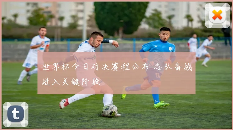 世界杯今日对决赛程公布 各队备战进入关键阶段